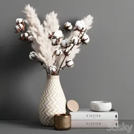 Decorative pampas